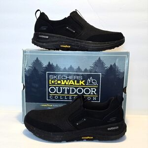 Skechers GOwalk Outdoor-Andes Black Men's Sneakers Size 10
